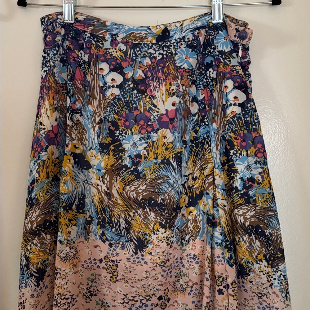 Aratta Multicolor Floral Maxi Skirt